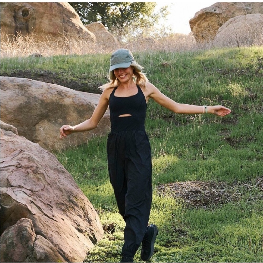 Free People Black Jumpsuit